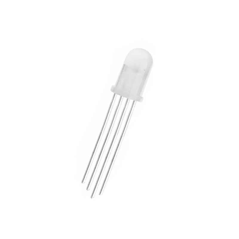 5v Ws2812 5mm Led Rgb Dip Diode F5 Round Dream Color Addressable Full Color Clear Diffuse Neon Pixel Light Ws2812b Chip Diode: Lavender / 1W