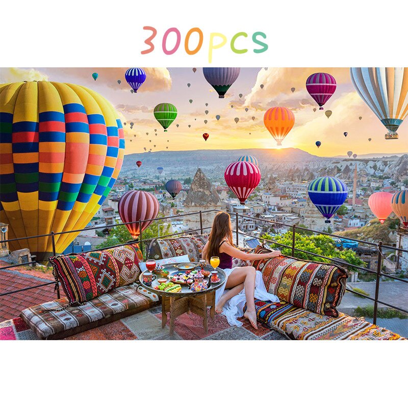 1000Pcs 300pcs Jigsaw Puzzle Assembling Landscape Picture Puzzles Toys For Adults Kids Educational Games Montessori: 18