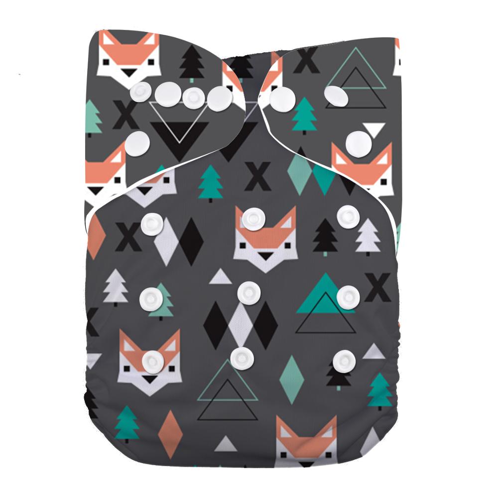 Couche lavable lilbit, taille unique, ajustable, lavable et réutilisable, pour bébés filles et garçons: Bl77