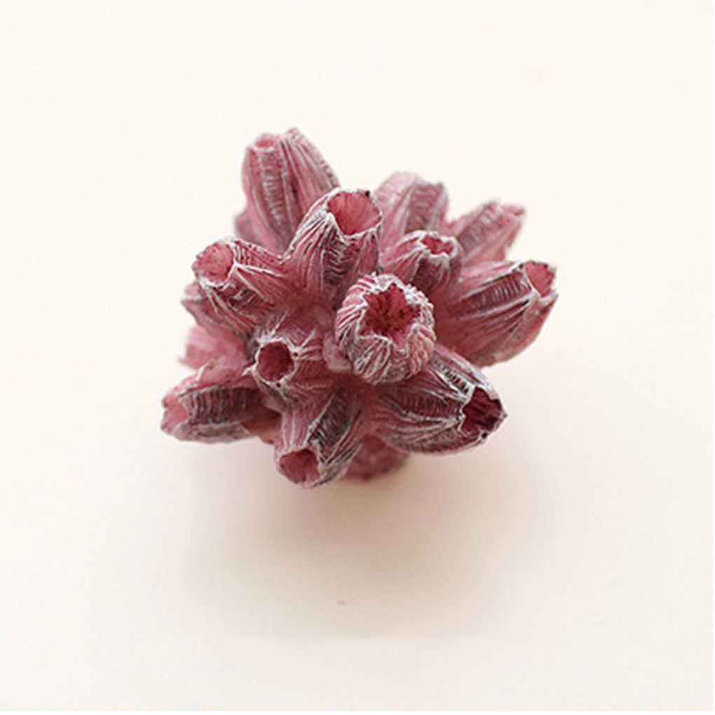 1pcs Green Resin Coral Starfish Decorative Landscaping Aquarium Fish Tank Decorative