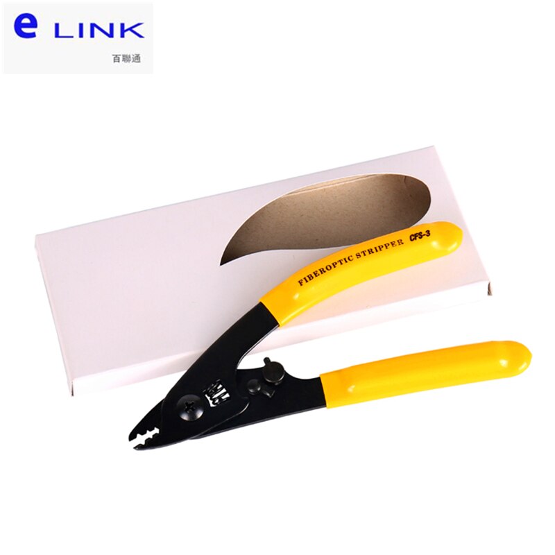 ELINK-Pelacables CFS-3 + ELFS002 FTTH para cable de caída de fibra óptica, kit de herramientas para cable 2,0mm y de Interior de 3,0mm, buena ,