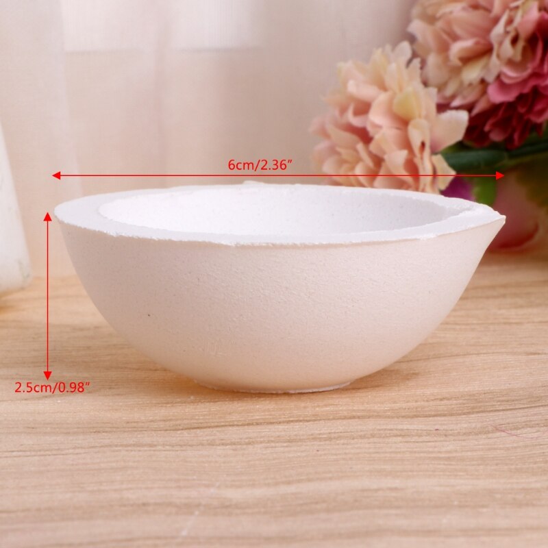 100/250/500/750/1000Gram Quartz Kom Sieraden Apparatuur Smeltkroes Voor Melting Goud Zilver Platina diy Maken Tool: 100Grams