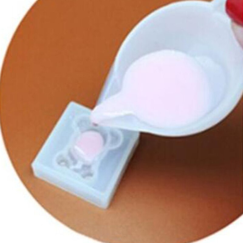 1 Set Herbruikbare Hars Art Mengen Maatbekers Siliconen Roer Stok Epoxy Mold Sieraden Maken Diy Tool