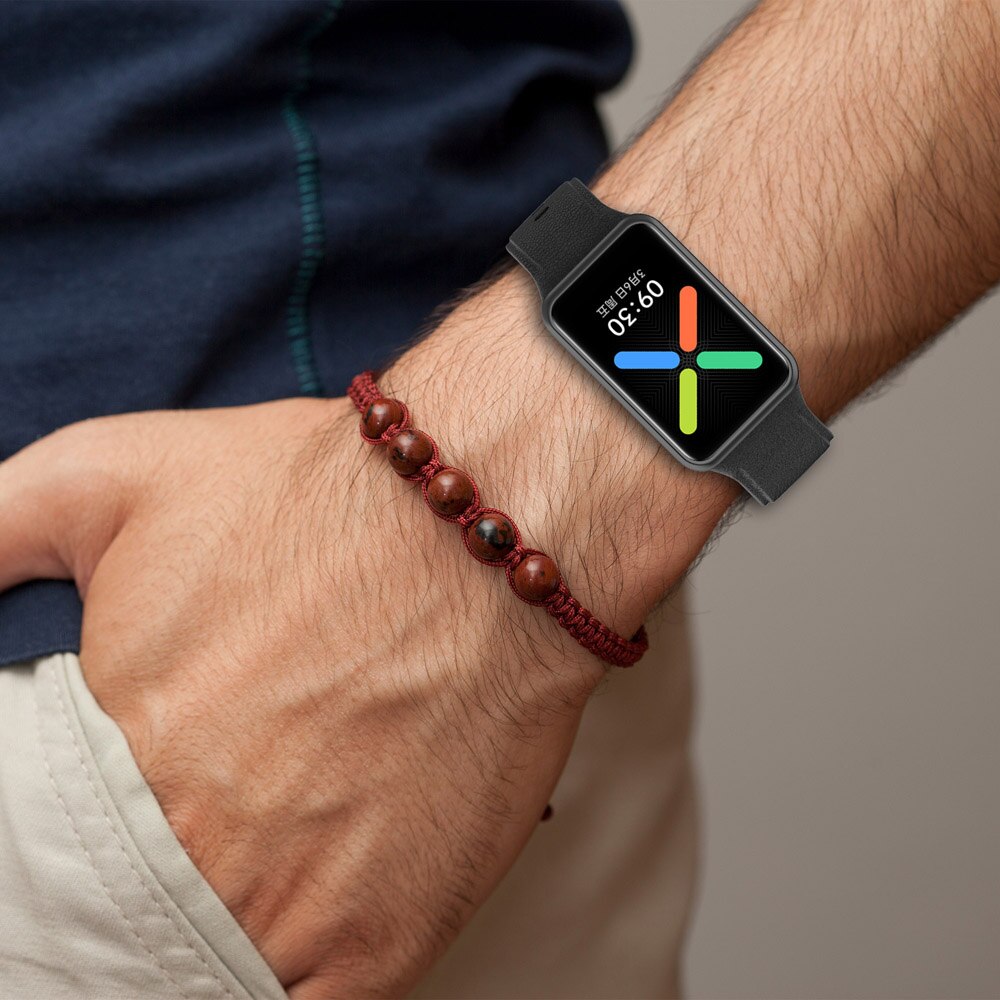 För oppo watch free strap smart armband silikon sport ersättningsarmband armband klockarmband