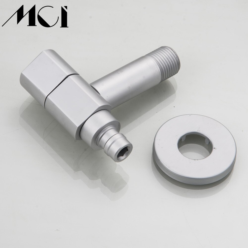 Grifo de aluminio anodizado de espacio para jardín, grifería fría para lavadora, fregona, inodoro, Mic-B008