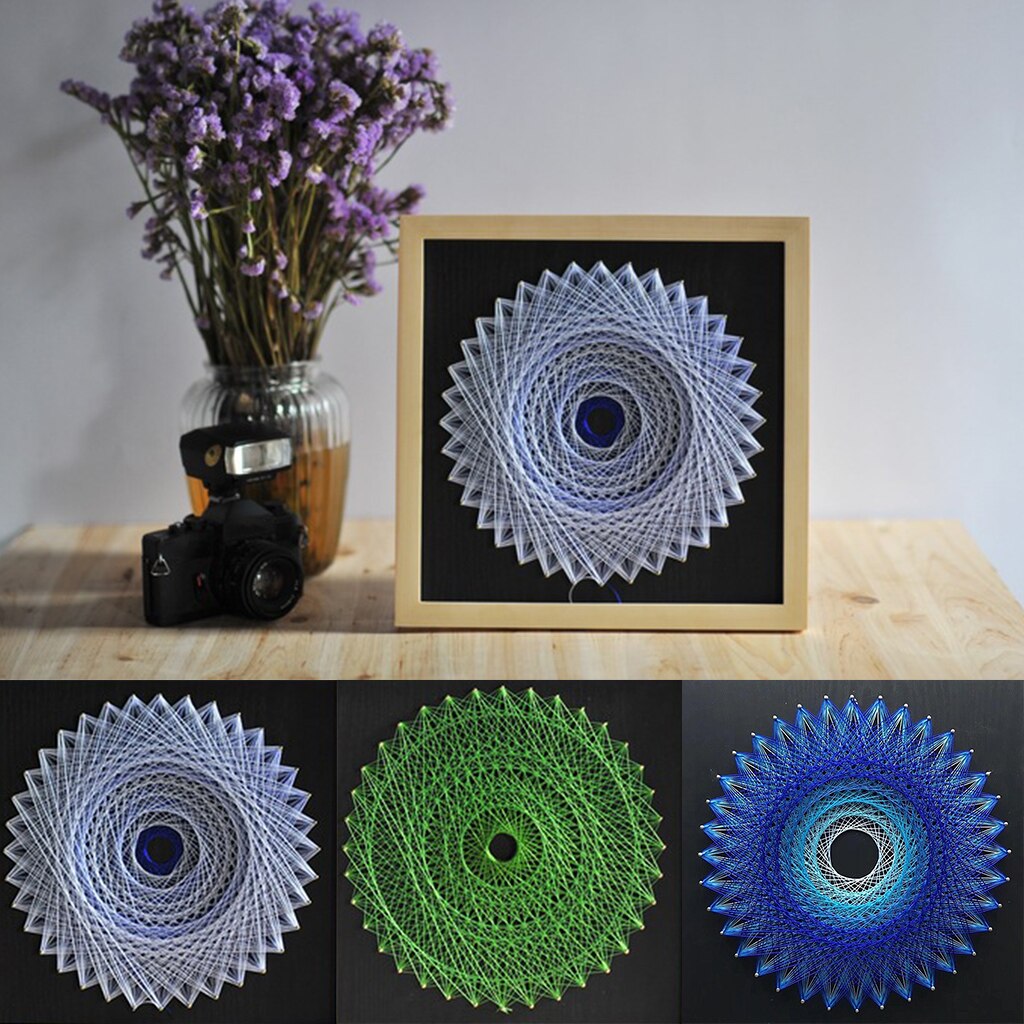 Paper String Kit String Art Handgemaakte Decoratie String Art Kits ... – Vicedeal
