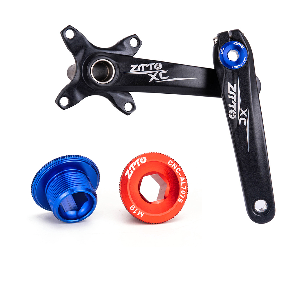 ZTTO-perno de brazo de manivela de bicicleta, tapas de tornillo de manivela de aleación de aluminio, tornillos de cubierta de manivela de bicicleta de montaña y carretera M20 M19 M18 Universal para M6000 105