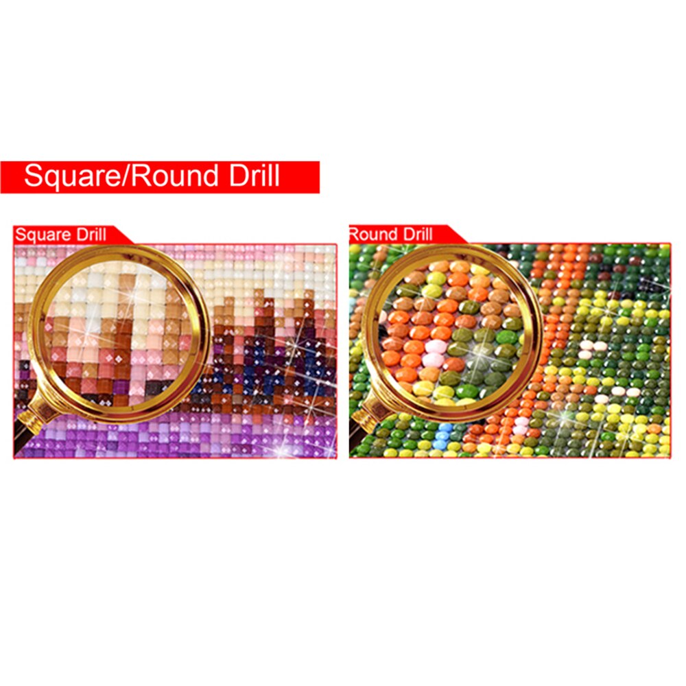 Håndarbejde diamantmaleri smuk sne vinterlandskab diamantbroderi alt bore rhinestone mosaikbillede