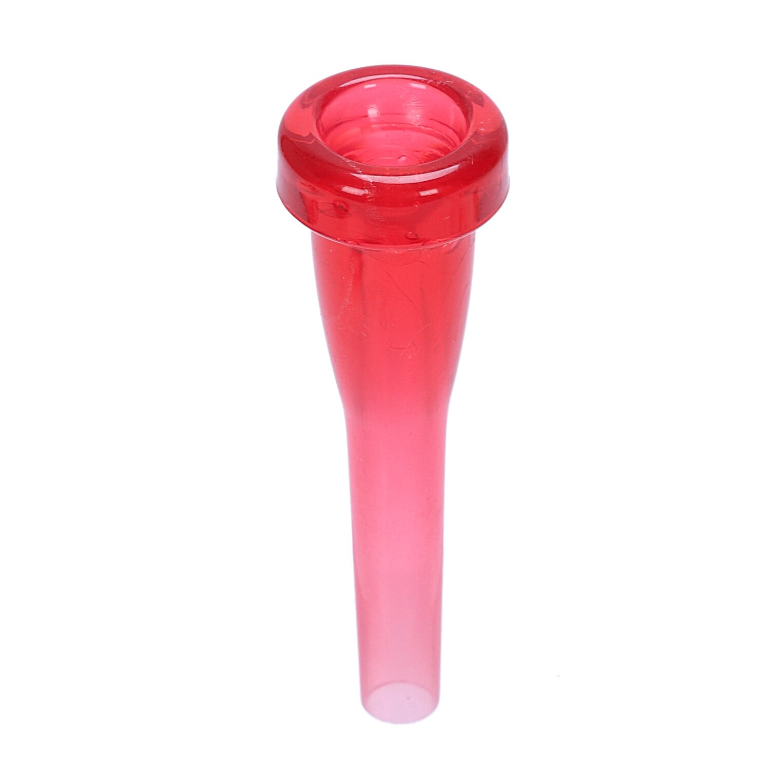 ABS Trumpet Mouthpiece Meg 3C Size for Bach Beginner Musical Trumpet Accessories Parts or Finger Exerciser,Red