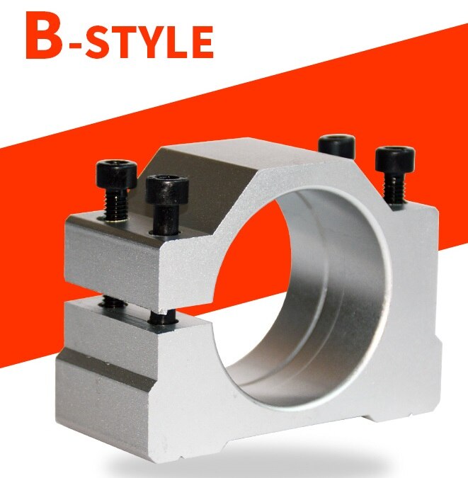 1pcs spindle clamp 50mm aluminum spindle mounts/fixture/chuck/ bracket Clamp/holder Clamps/ hold seat /fastening