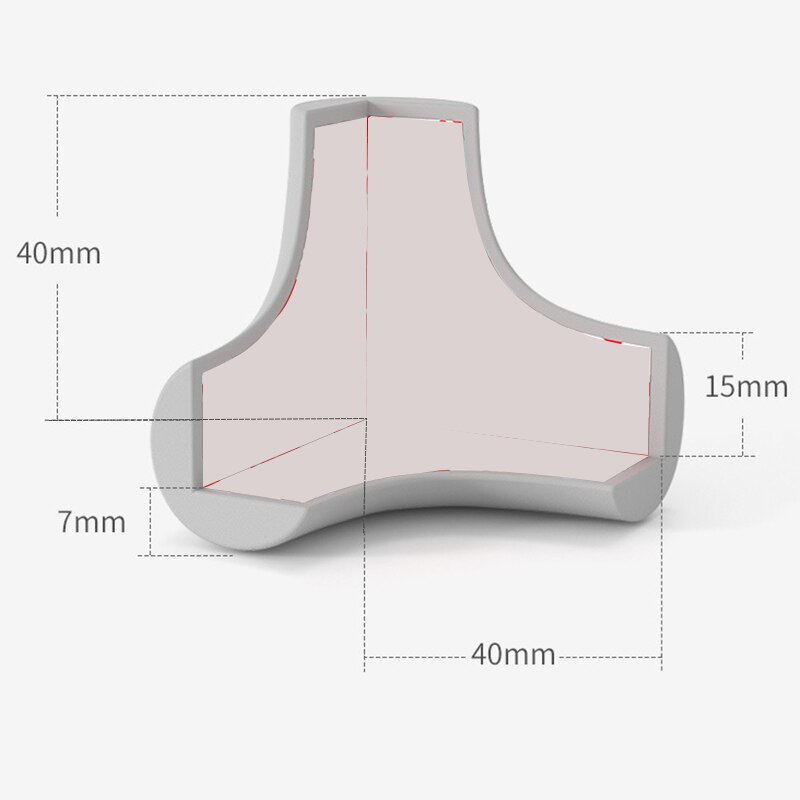 Baby Tafel Hoek Veiligheid, Kind Veiligheid Cover, Afzuigkap, Venster Veiligheid Hoek, Kind Hoek TSLM1