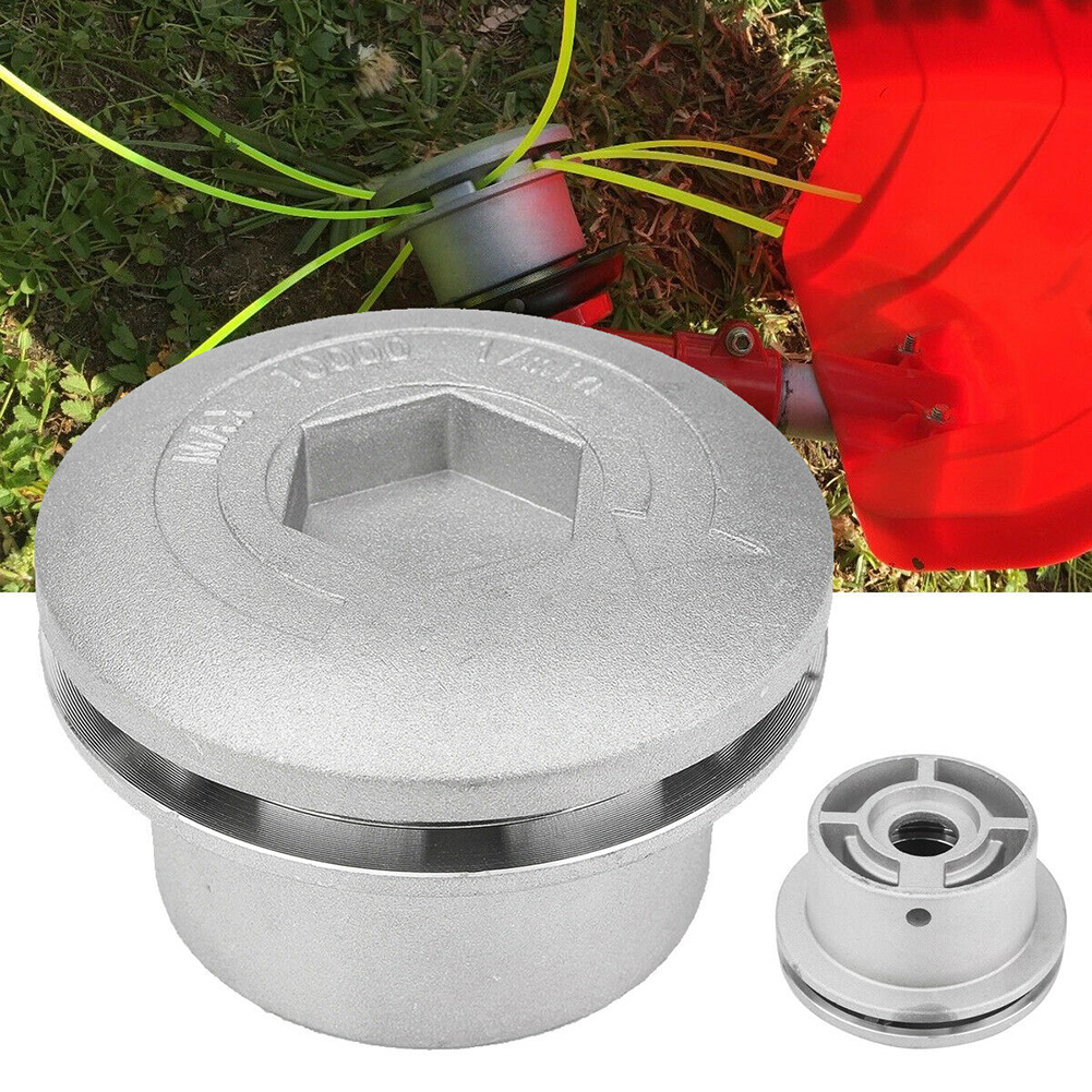 Grästrimmer huvud av aluminiumlegering gräsklippare huvud trimmer reservdelar för hushåll trädgårdsskåp tillbehör