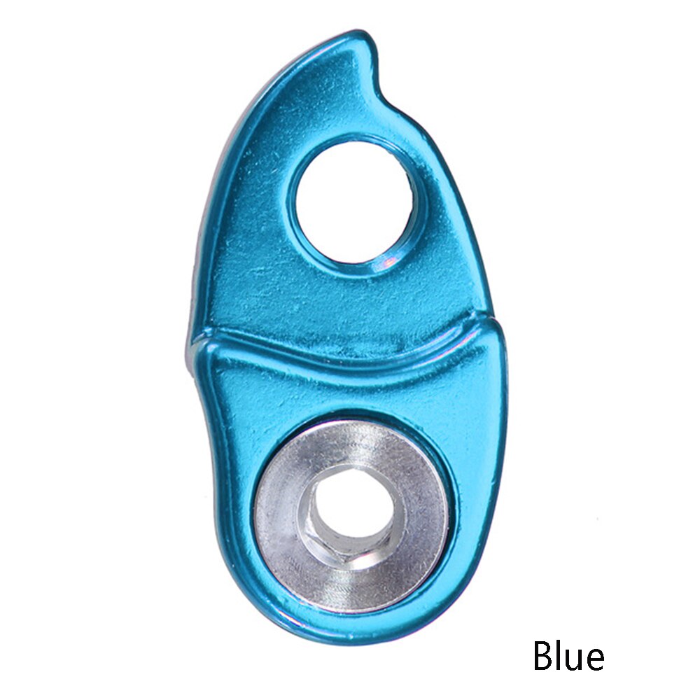 1PC 10/11 Speed Bicycle Rear Derailleur Hanger Extender Aluminum Road Bike MTB Cycling Frame Gear Tail Hook Extender Road Link: Blue