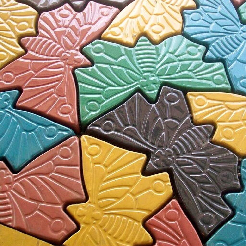 Plastic Stepping Stone Mold Plaster Mold Paver Pathway Maker Walk Maker DIY