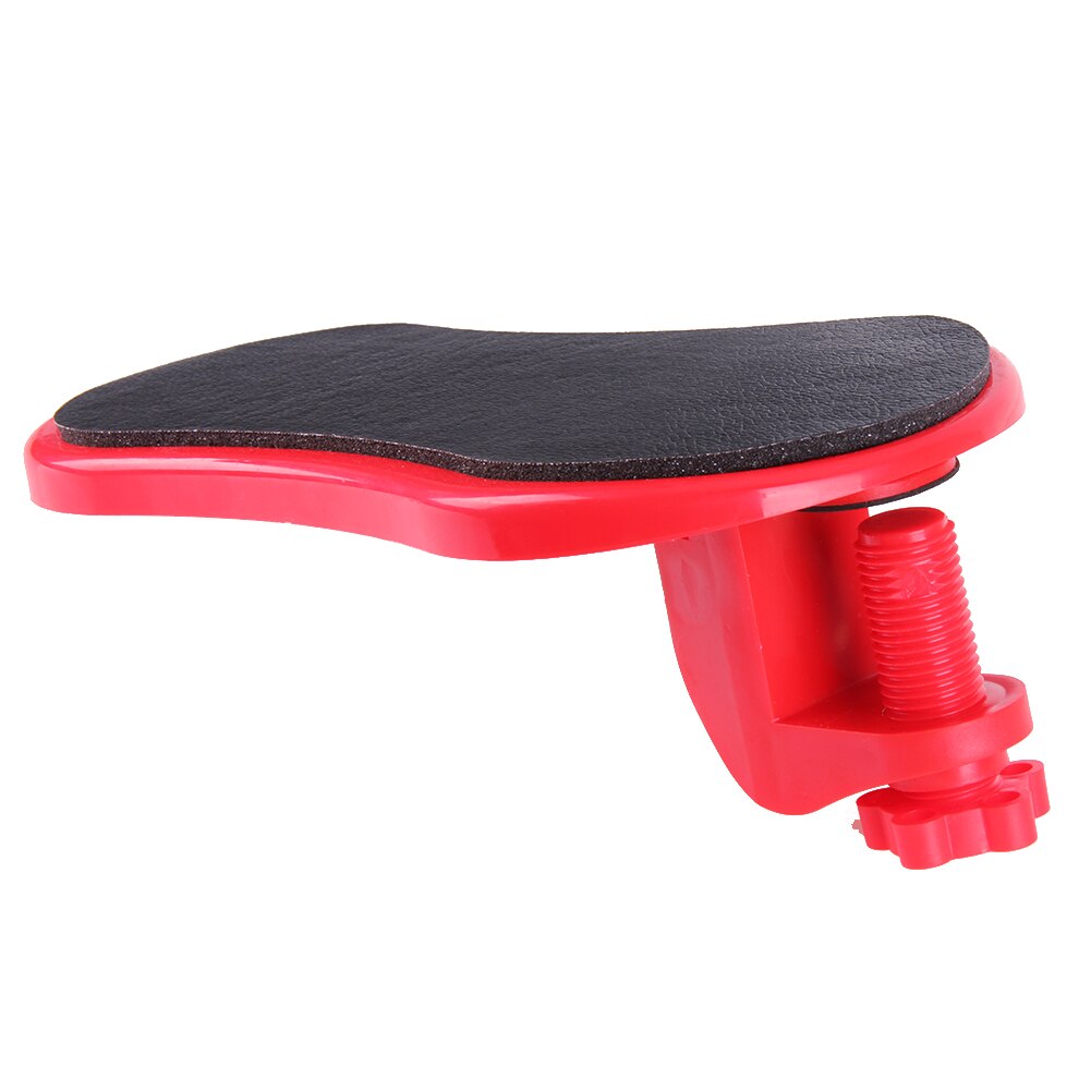 Bevestigbare armsteun voor bureau, computer, tafel, armsteun, muismatten, armsteunen, polssteunen, stoelverlengstuk, hand-schouderbeschermer, muismat: 02