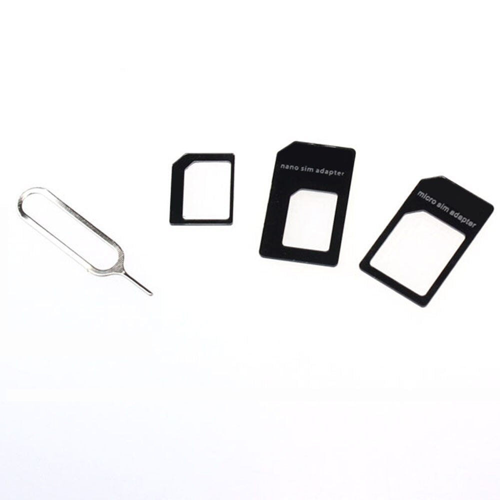 Converti Nano SIM Card in Micro adattatore Standard per iPhone 5 Drop Shipping 8