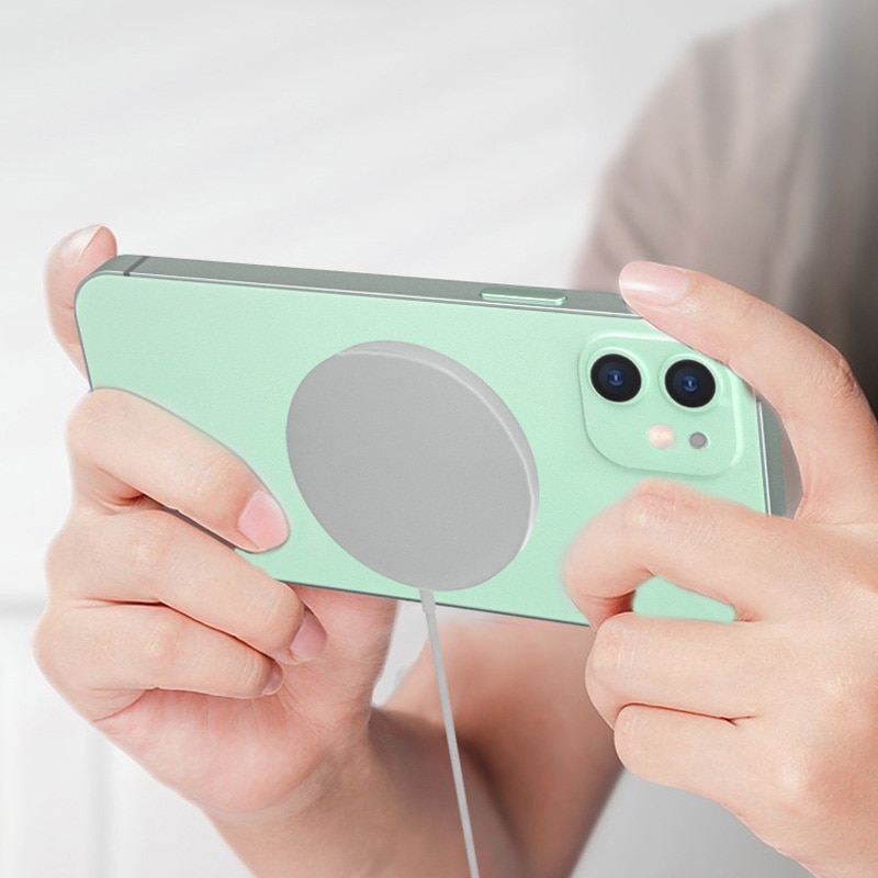 Magnetische 15w snelle draadloze oplader voor telefoon 12 draadloze oplader voor telefoon 12 pro max snel draadloos oplaadpad