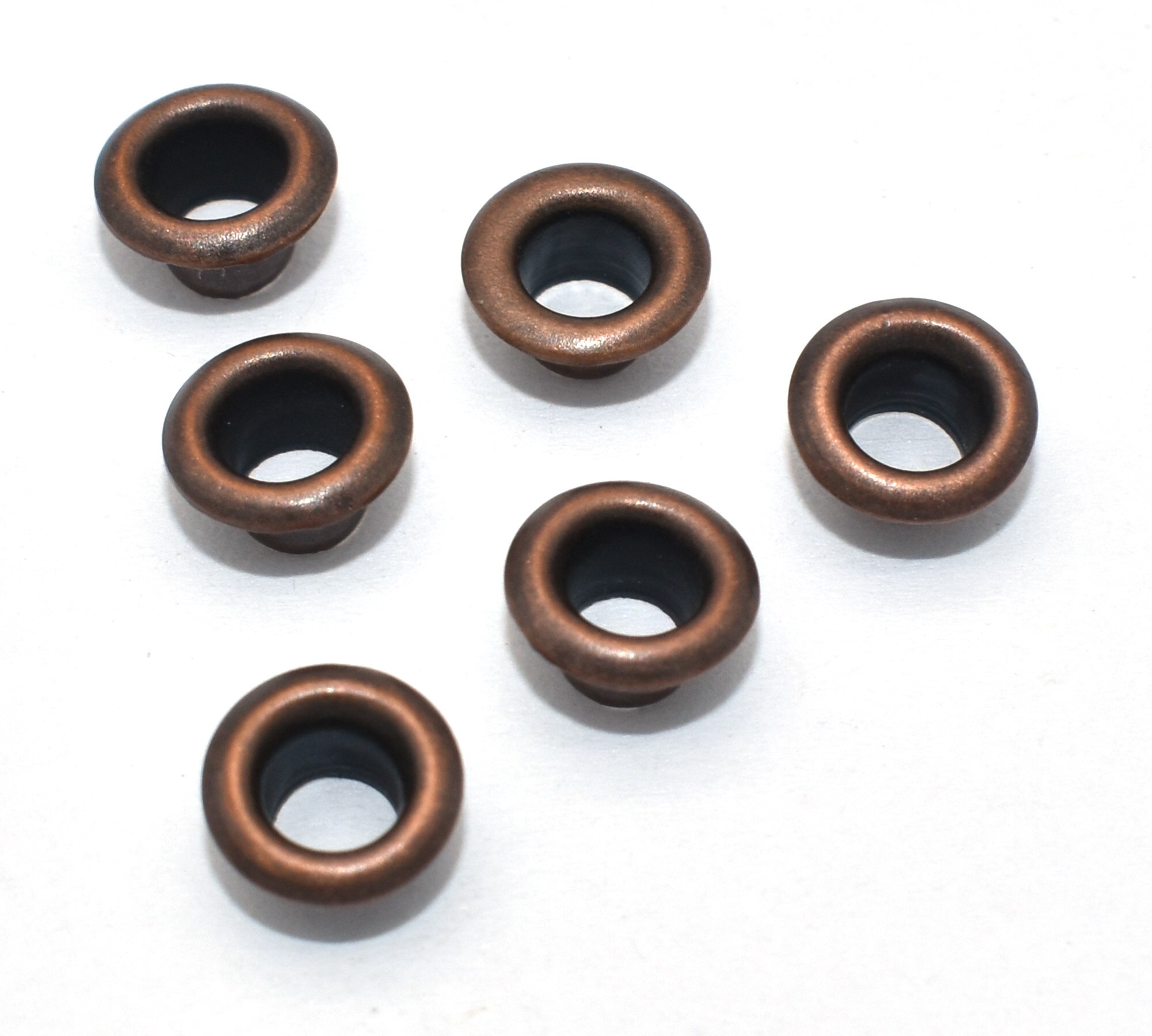 Ojales de cobre de 3mm, arandelas de hierro para manualidades de cuero, accesorios para zapatos, bolsa de costura, bolso, Hardware de fabricación
