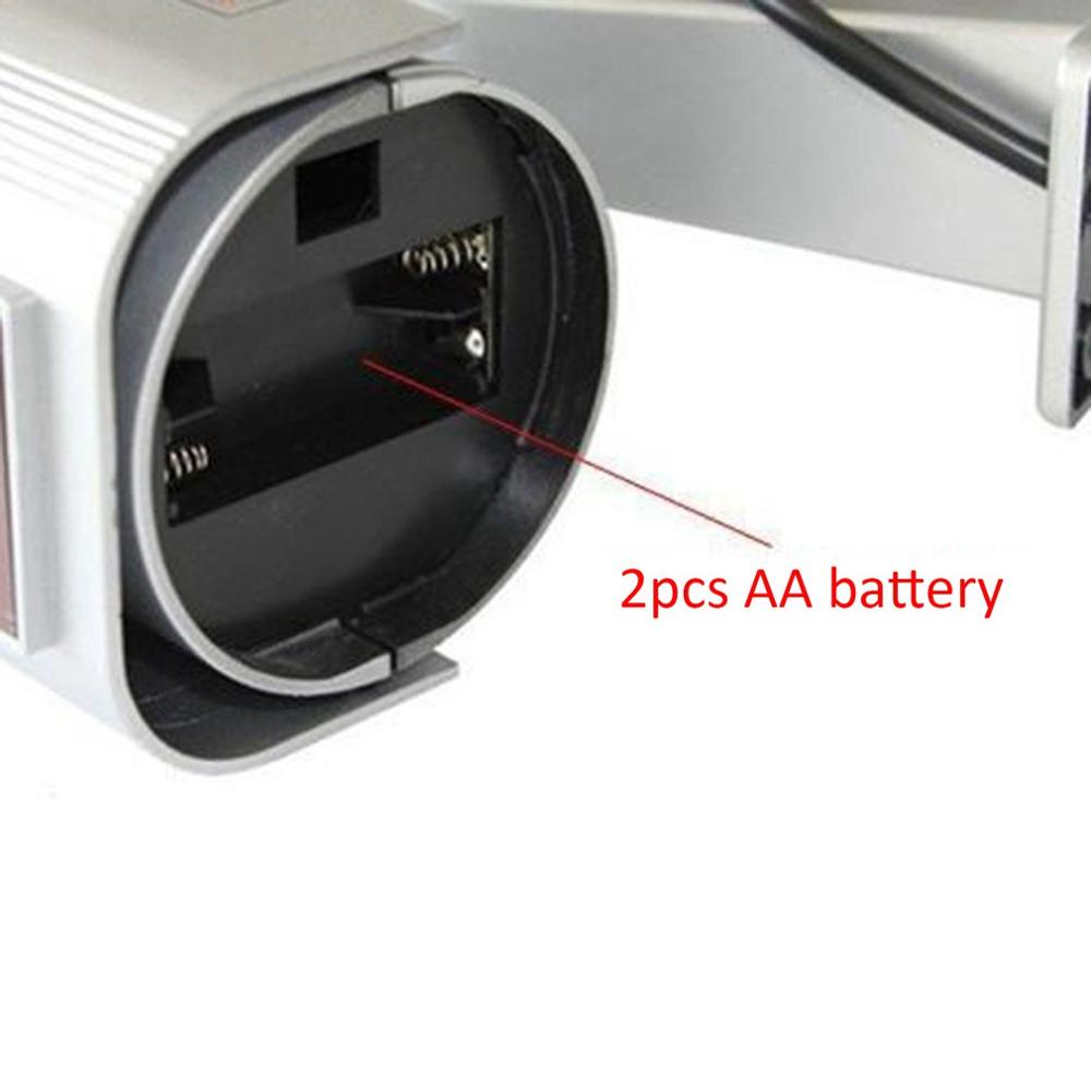 Nep Camera Solar En Batterij Aangedreven Flicker Blink Led Regendicht Outdoor Dummy Security Camera Simulatie Bullet Camera