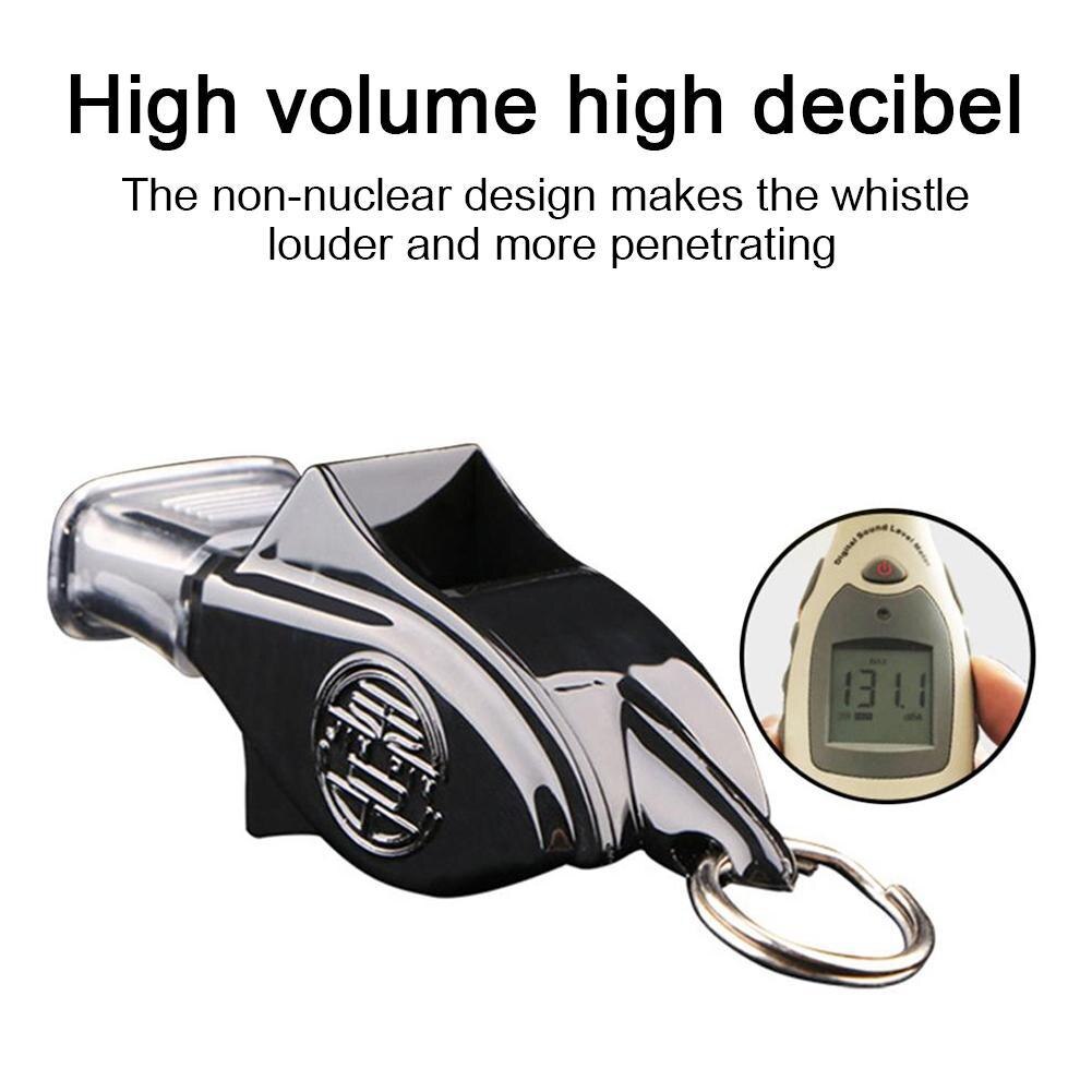 130 Decibels High Frequency Dolphin Whistle Outdoor Training Cushioned Referee Mouth Football Basketball Match Whistle Spor B3B1