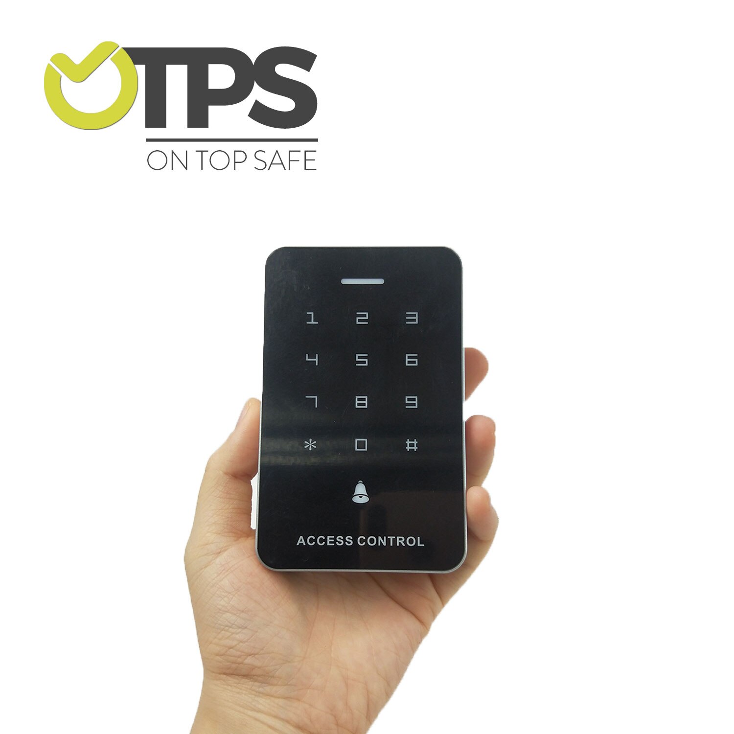 OTPS 125KHz RFID Keyboard Access Control Keypad Controller 10pcs Keyfobs for Door Access Control System Security System Home use