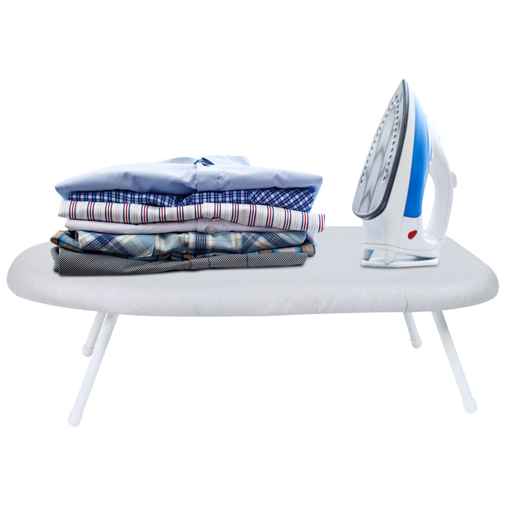 Home Use Folding Steel Tube Mini Household Ironing Board Desktop Ironing Table