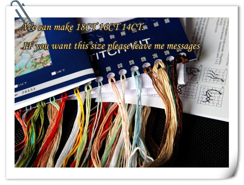 Beautiful Lovely Counted Cross Stitch Kit Le Compagnons shar pei dog and fairy nimue normal