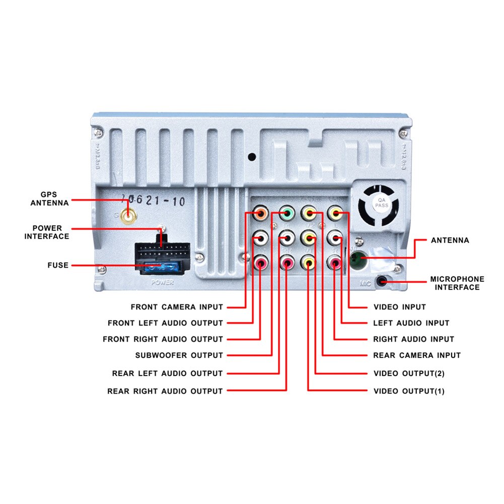 2 Din Car Radio 7 Inch HD Auto Multimedia Player 8GTF AM/FM radio Remote Control Nav Newest Europe Map Russia Navit