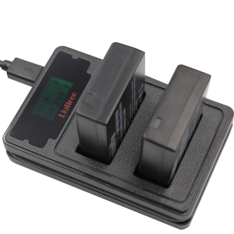 Batterie 4x DMW-BLG10 DMW BLG10E BLG10 DMW-BLE9 + LCD double chargeur pour Panasonic LUMIX GF5 GF6 GX7 LX100 GX80 GX85 GX7 Mark II
