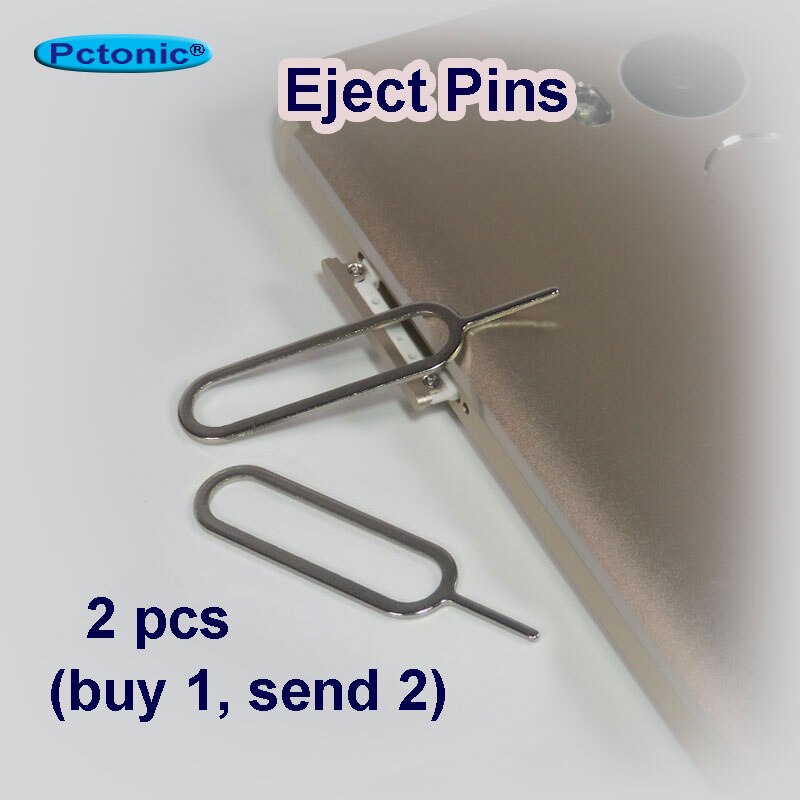 PCTONIC Sim Card ejector pin Tray Eject needle Tool Pin long to 10mm for smart mobile phone for iphone samsung huawei