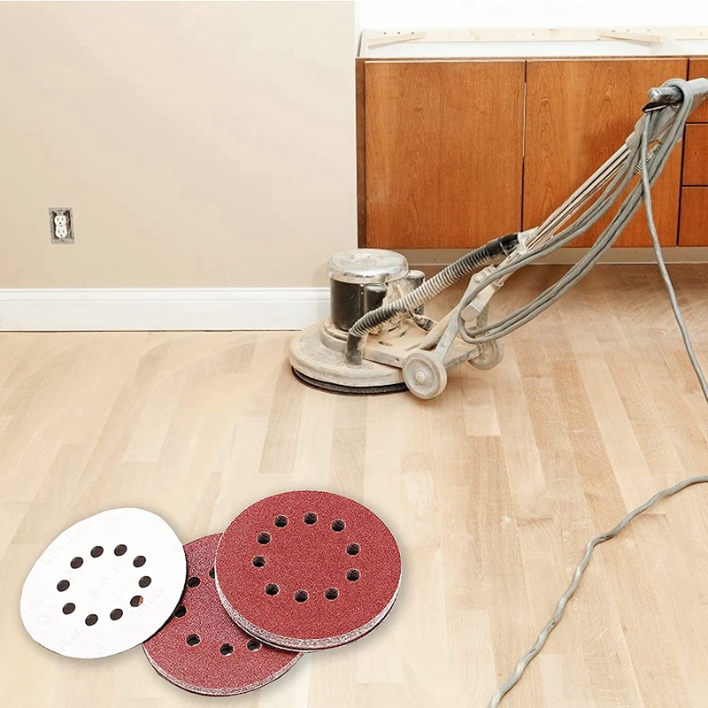 225Mm Sanding Discs,25Pcs P120 Grit 10 Hole Round Sandpaper Pads,For Drywall Sander Long-Neck Sander Sanding Giraffe