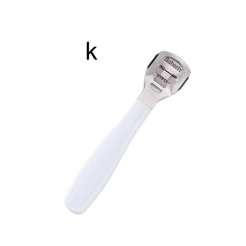 Rvs Pedicure Gereedschap Pedicure Set Voet Peeling Maks Manicure Professionele Eelt Voet Schaafmachine Pedicure Mes Scheerapparaat: K Single