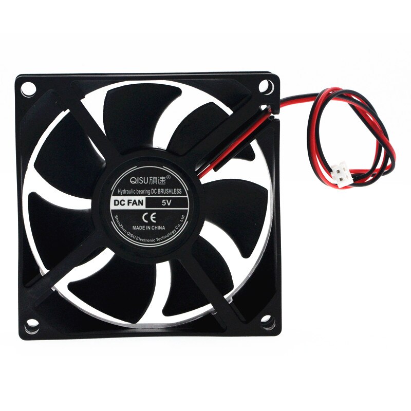 QISU/ 8025 8 cm 5V 12V 24V 80*80*25 welding machine dryer fan cabinet cooling fan