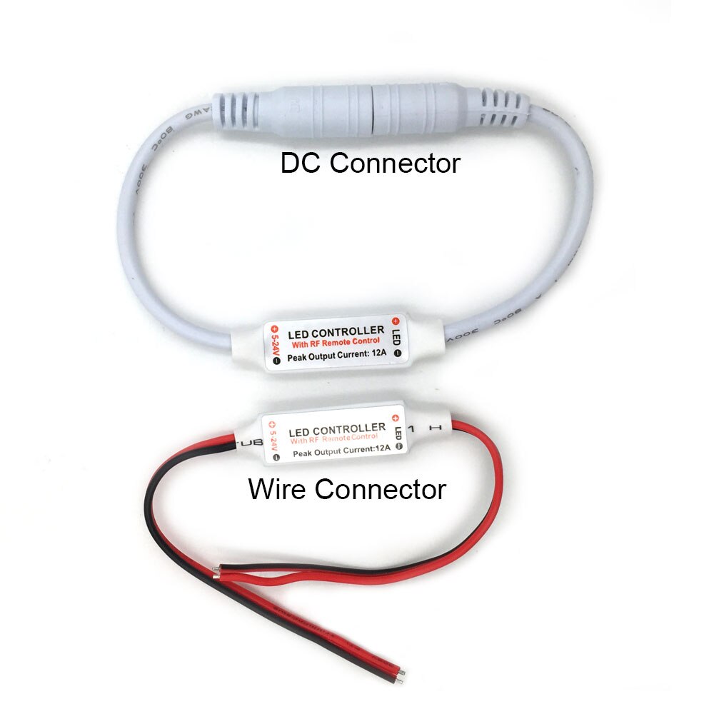 DC Afstandsbediening voor LED Strip Verlichting Lamp 12 V 24 V Driver Schakelaar RF Draadloze Enkele Kleur Dimmer 15 m Controlerende Afstand