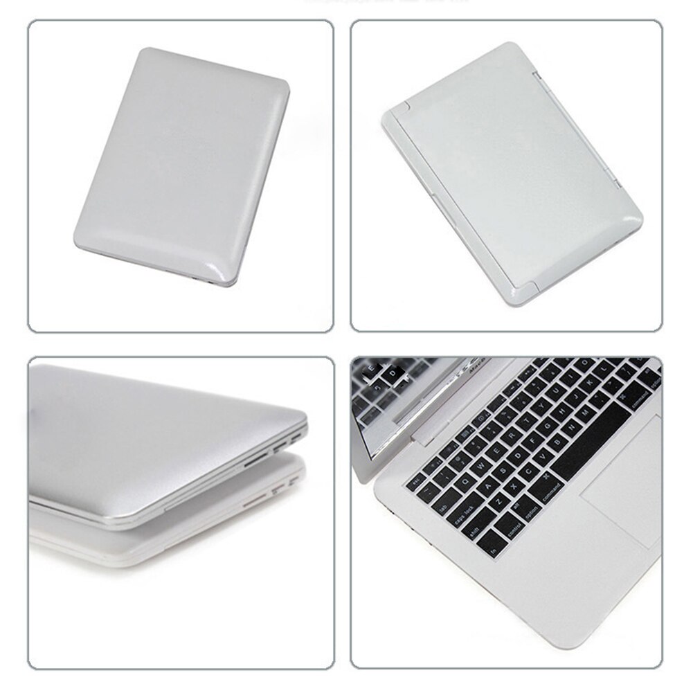 Mädchen-spielzeug: tragbarer Mini-schminkspiegel in laptopform, Ideal zum spielen und entspannen.