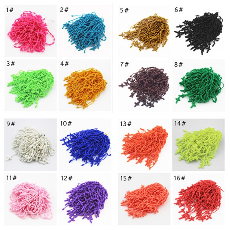 De uno hecho a mano de la suerte de trenza cuerda Rosario atado pulseras de cuerda de Nylon Cruz pulseras de la Amistad pulsera MB04