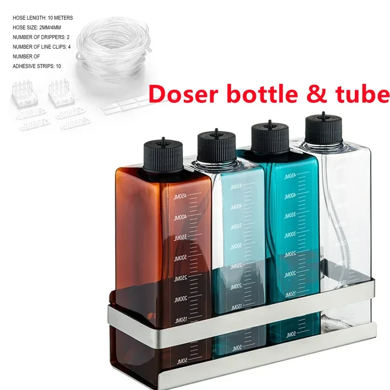 Aquarium-Dosierpumpe, Flüssigkeitsbehälter, Dosierflasche, Bürette, Süßwasser, Meerwasser, Aquarien, passend für Titrationspumpe: Grün