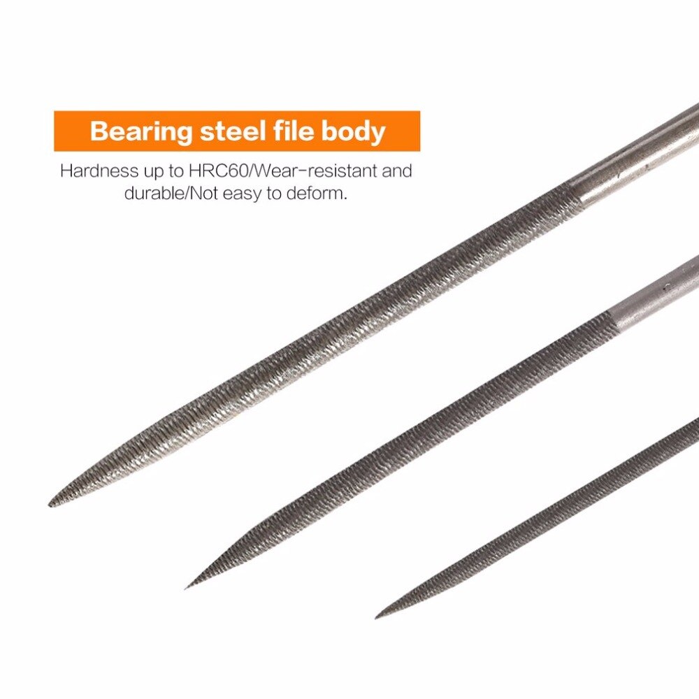 10PCS Assorted Files Diamond File Set Cutting Tool Repair Supplies Accessories Carving Needle File Set
