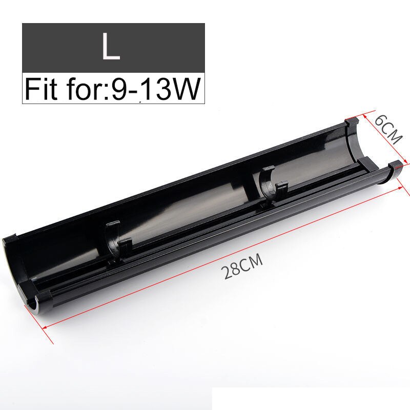 Stérilisateur à lampe UV étanche, filtre Submersible à lumière ultraviolette, nettoyeur d&#39;eau pour Aquarium 5/7/9/11/13W: L Cover