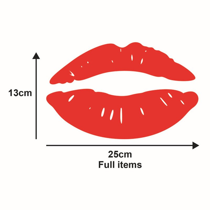 3D Spiegel Lip Spiegel Verwijderbare Sticker Diy A... – Grandado