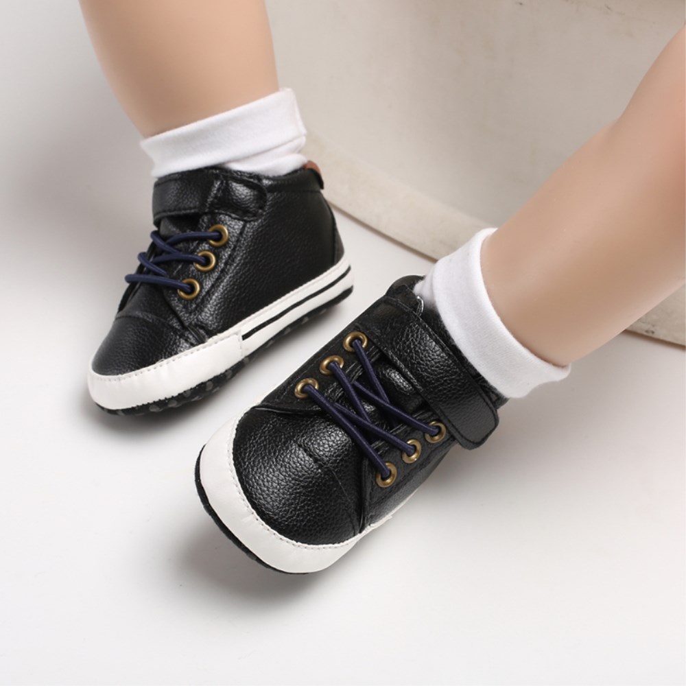 Pasgeboren Baby Jongens Meisjes Schoenen Babyschoenen Zachte Zool Lederen Causale Sport Peuter Schoenen Pre-Wandelaars 0- 18M
