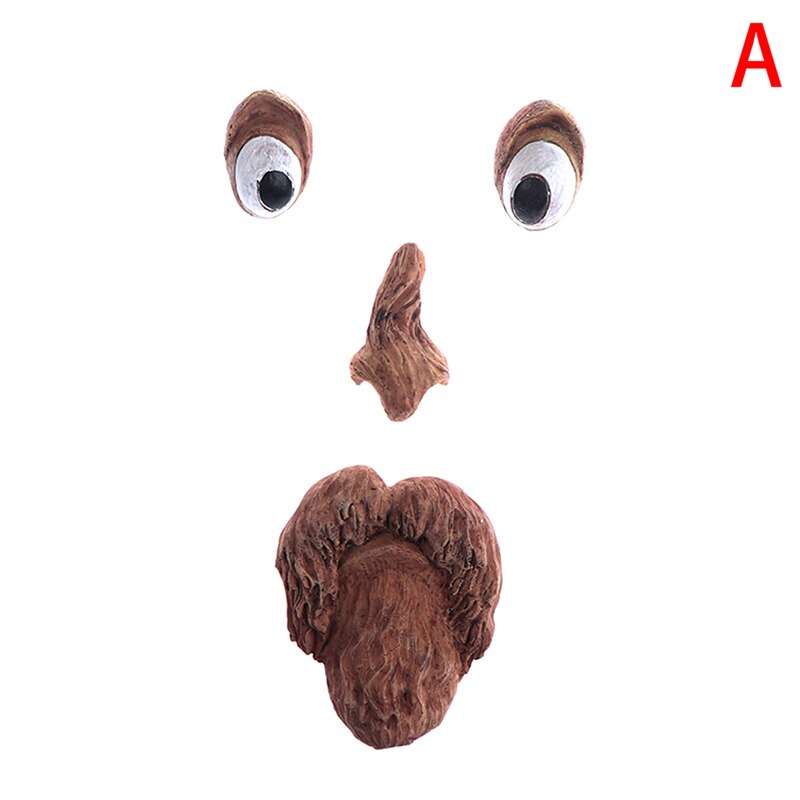 Outdoor Tree Funny Old Man Face Sculpture Whimsical Tree Face Garden Decoration Old Man Tree Hugger Garden Peeker Yard Art: A