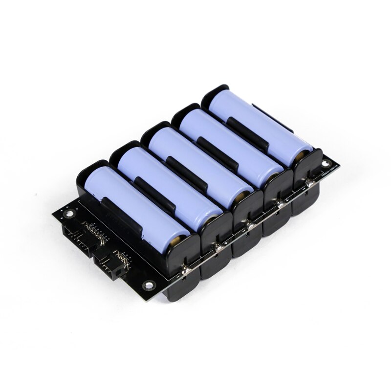 Power Wall 36V 21700 10S Battery Holder 21700 Power Bank Case BMS Lithium Battery Balancer 25A 50A 21700 Storage Box 2170