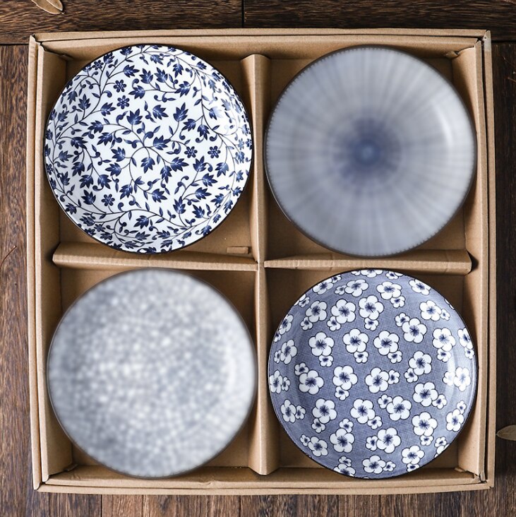 Acheter Lot de 4 plats à sauce en céramique, assiette à sushi, vaisselle de style japonais, dessert, créatif, mignon, dessin animé, chat porte-bonheur, assiette à épices Acheter Lot de 4 plats à sauce en céramique, assiette à sushi, vaisselle de style japonais, dessert, créatif, mignon, dessin animé, chat porte-bonheur, assiette à épices