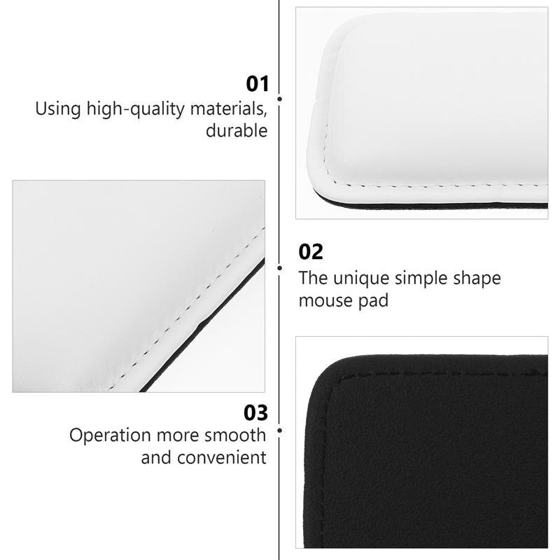Computer Mouse Hand Rest Leather Wrist Hand Rest Mouse Keyboard Elbow Rest Support Pad Anti-Skid Wrist Cushion Pain Relief