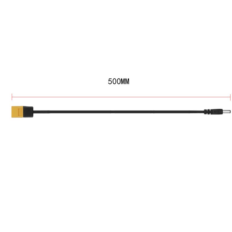 XT60 Man Bullet Connector Naar Male Dc DC5525 Power Kabel 5.5X2.5Mm Adapter Voor TS100 Soldeerbout 4XFD