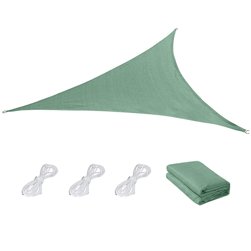 Auvent d'extérieur, pare-soleil équilatéral et triangle, en tissu Oxford, balançoire de jardin pour l'extérieur: Army Green L