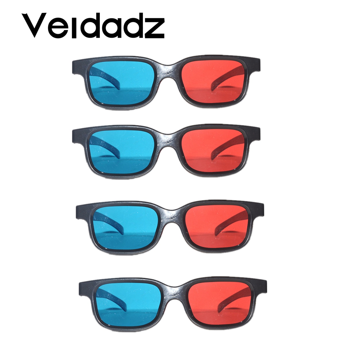 VIEDADZ TV Video Projector Movie Red And Blue 3DGlasses