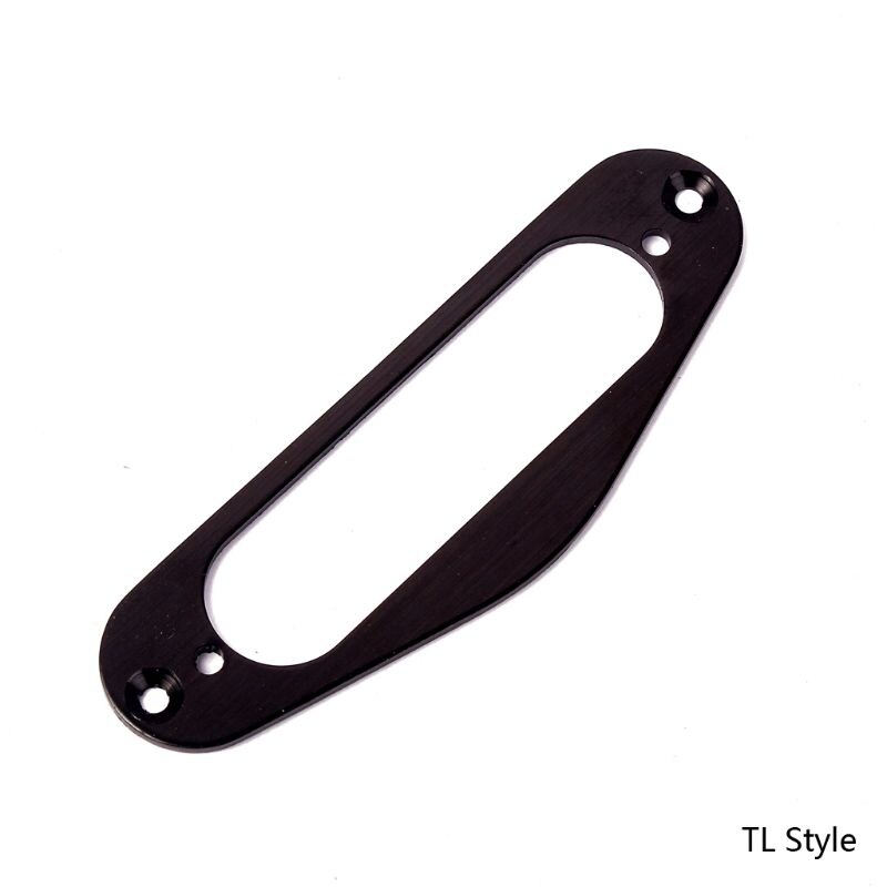 Metal Single Coil Neck Pickup Surround Mounting Ring for TL Tele Style Electric Guitar Y4UB