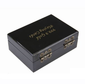 Dubai Building and scenery image silver Foil Plated Cards Waterproof Playing Card Limited Edition Collection: black wooden box